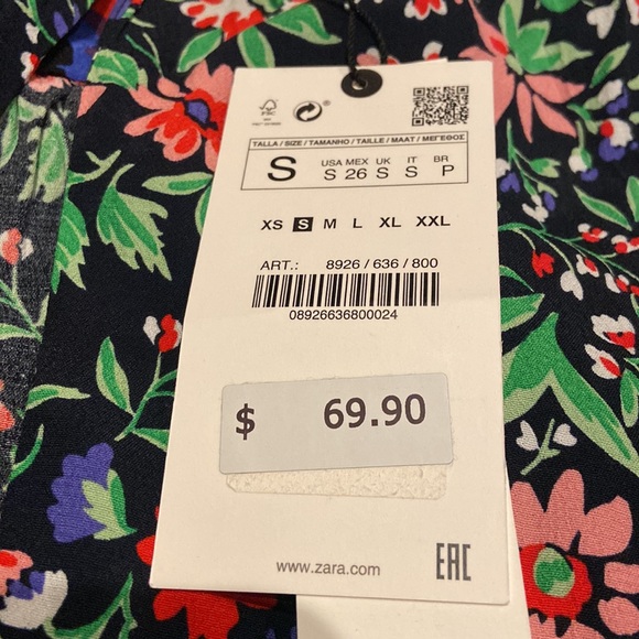 NWT ZARA Size Small Top - Picture 9 of 13